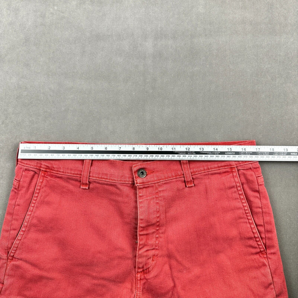 LEVIS 511 Jeans Slim Straight Light Red Dusty Rose MENS Size 34x32 - Picture 8 of 16